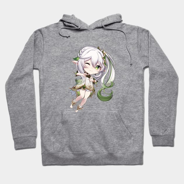 Nahida Kusanali Chibi Dendro Archon Genshin Impact Hoodie by Anime Access